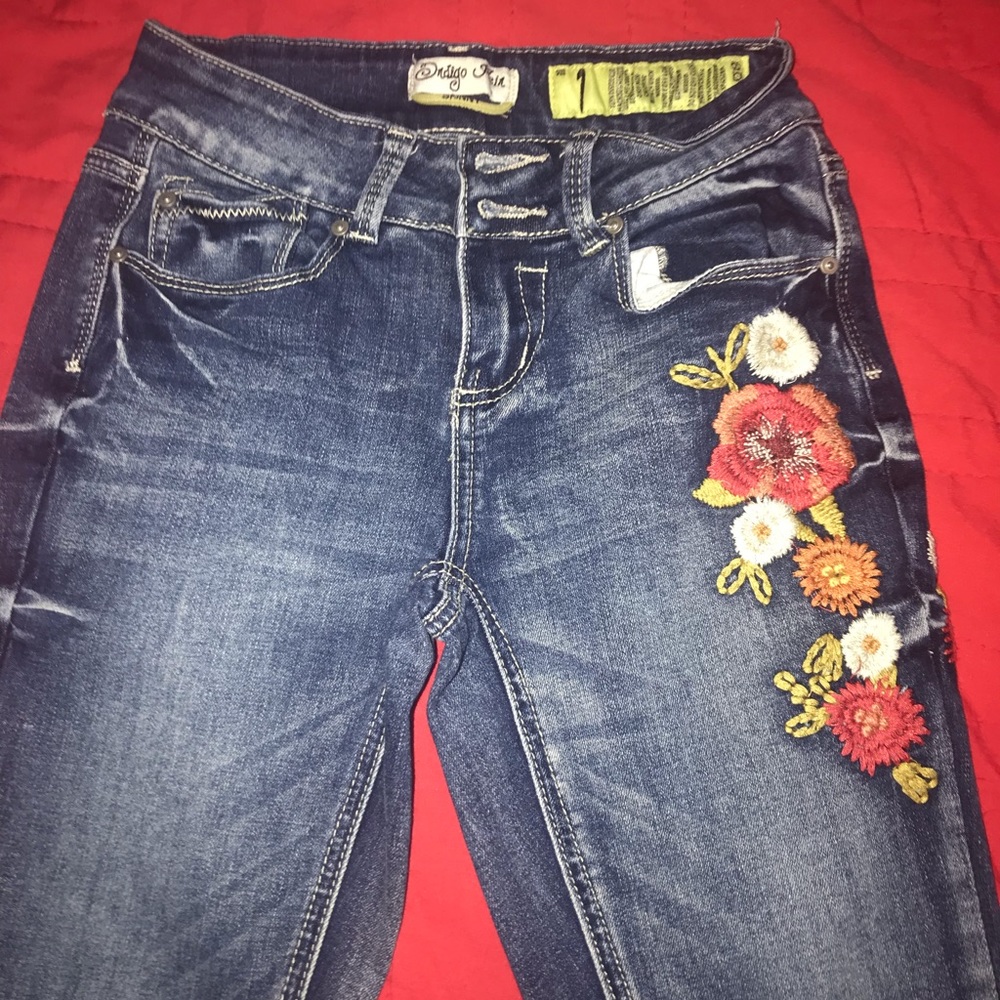 Indigo Rein Skinny Jeans Size 1
